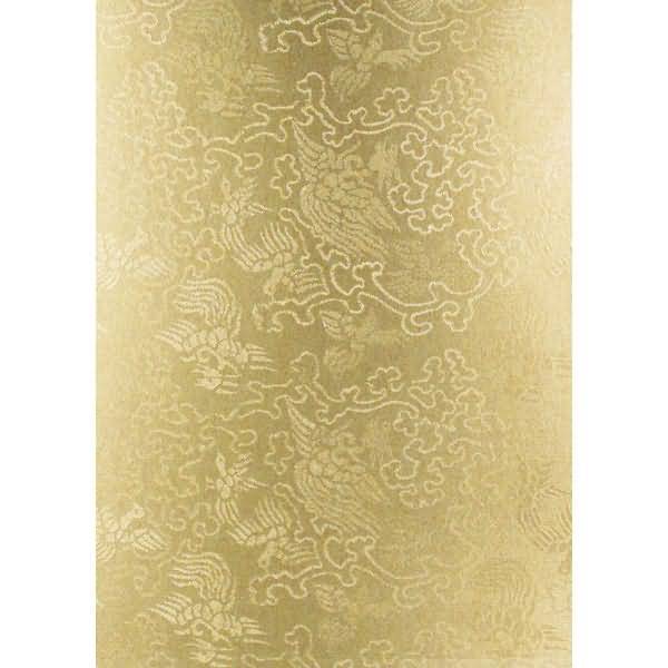 Bastelpapier Highlight 215g/qm 23x33cm VE=5 Blatt gold Fantasia