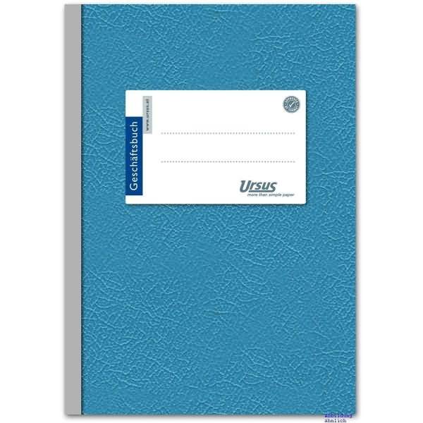 Geschäftsbuch A6 70g/qm Hartpappe 96 Blatt liniert