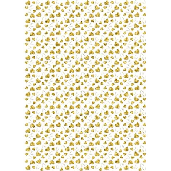 Designkarton 'Gold' 200g/qm A4 VE=5 Blatt Motiv 1