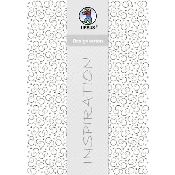 Designkarton 'Silber' 200g/qm A4 VE=5 Blatt Motiv 2