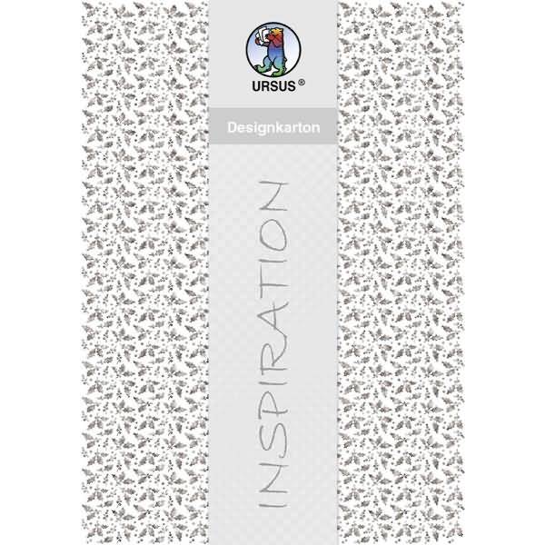Designkarton silber 200g/qm A4 VE=5 Blatt Motiv 8