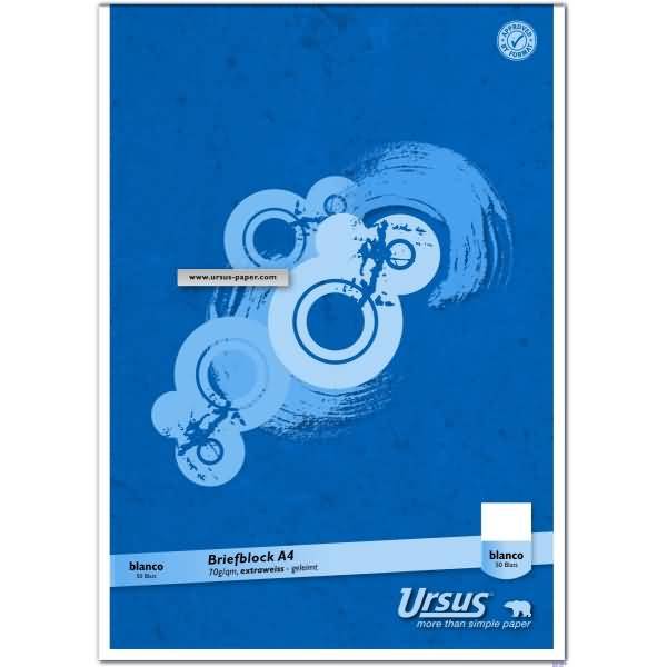 Staufen Briefblock Green DIN A4 70g blanco weiß 50Blatt