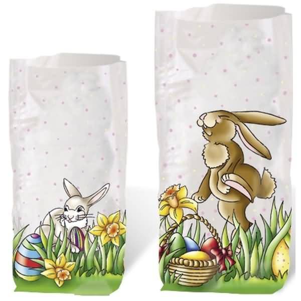 Geschenk-Bodenbeutel Ostern 11,5x19cm