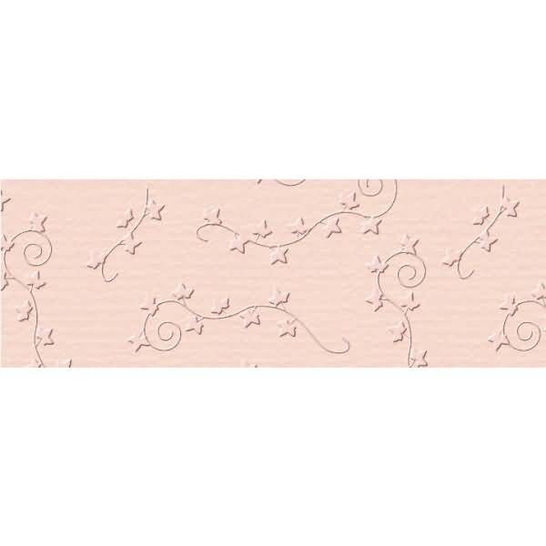 Prägekarton Elegance 220g/qm 23x32cm VE=5 Blatt Efeu lachs