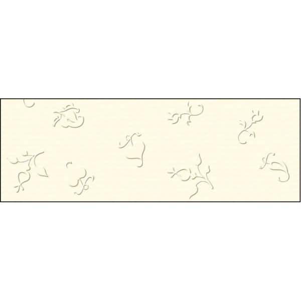 Prägekarton Elegance 220g/qm 23x32cm VE=5 Blatt Bouquet elfenbein