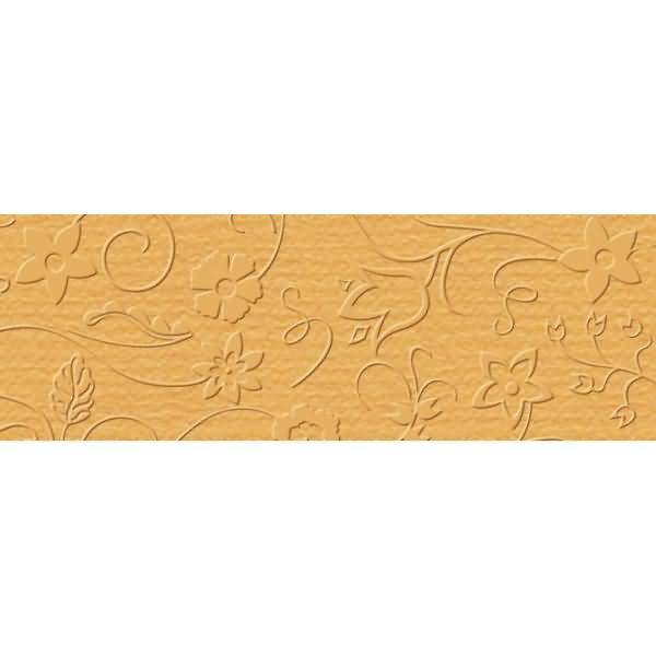 Prägekarton Elegance 220g/qm 23x32cm VE=5 Blatt Phantasia goldgelb