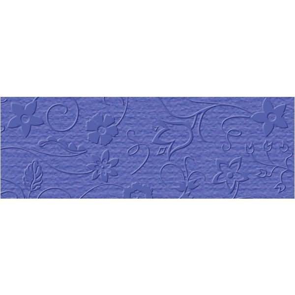 Prägekarton Elegance 220g/qm 23x32cm VE=5 Blatt Phantasia dunkelblau