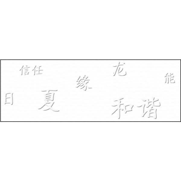 Prägekarton Elegance 220g/qm 23x32cm VE=5 Blatt asia weiß