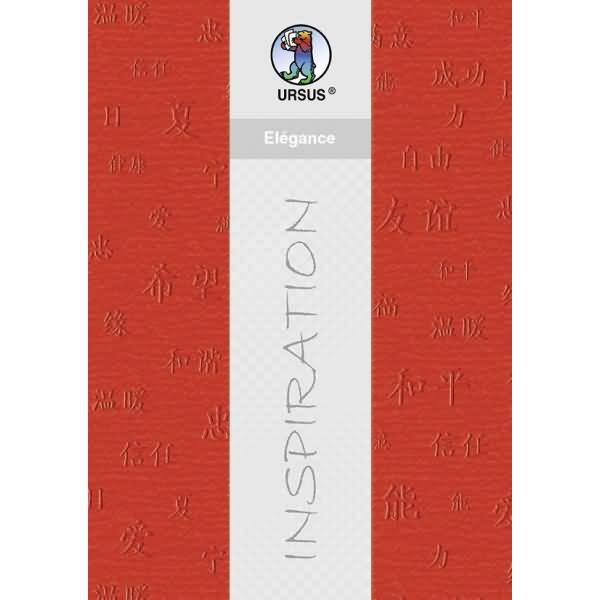 Prägekarton Elegance 220g/qm 23x32cm VE=5 Blatt Aisa hellrot