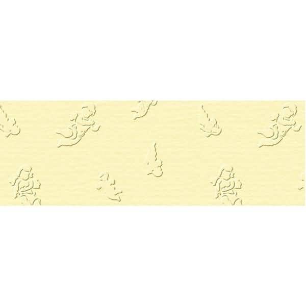 Prägekarton Elegance 220g/qm 23x32cm VE=5 Blatt Engel chamois
