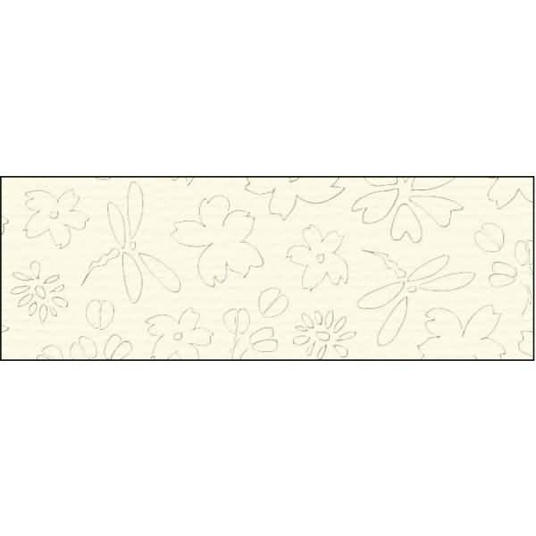 Prägekarton Elegance 220g/qm 23x32cm VE=5 Blatt Idylle elfenbein