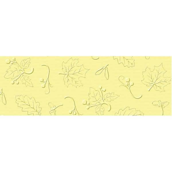 Prägekarton Elegance 220g/qm 23x32cm VE=5 Blatt natur hellgelb