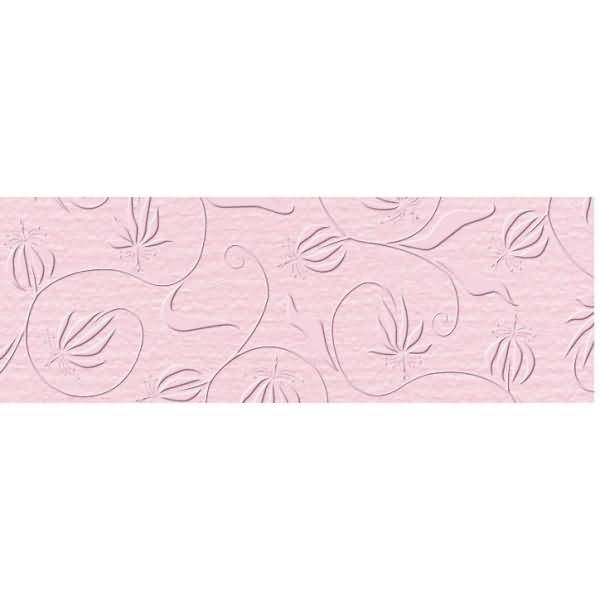Prägekarton Elegance 220g/qm 23x32cm VE=5 Blatt Nostalgie rosa