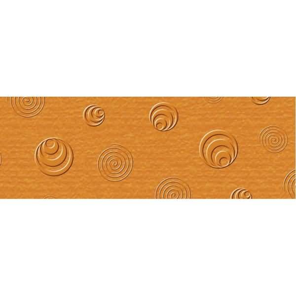 Prägekarton Elegance 220g/qm 23x32cm VE=5 Blatt Retro orange