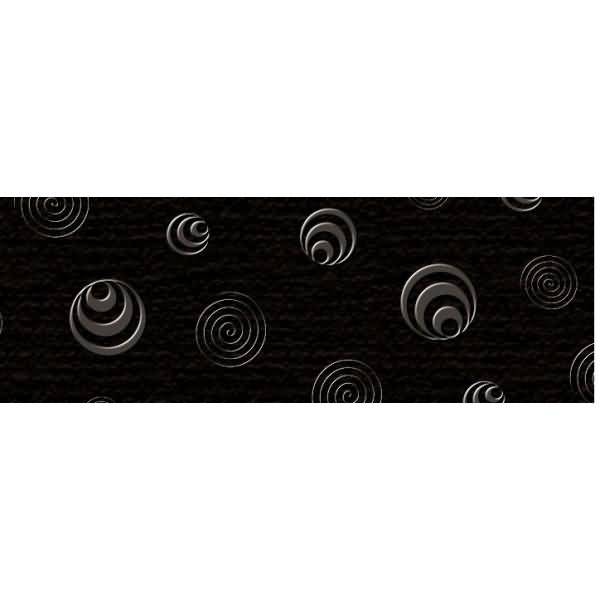 Prägekarton Elegance 220g/qm 23x32cm VE=5 Blatt Retro schwarz