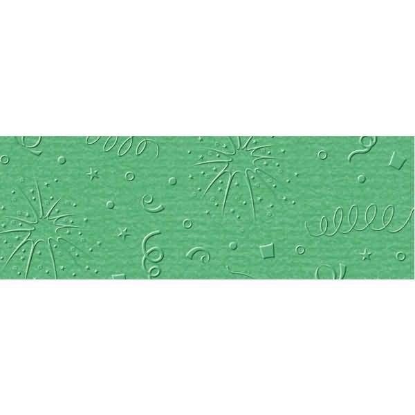 Prägekarton Elegance 220g/qm 23x32cm VE=5 Blatt Party tropicgrün