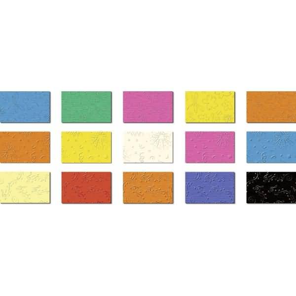 Prägekarton Elegance 'Komposition' 220g/qm 23x32cm 15BL.S.