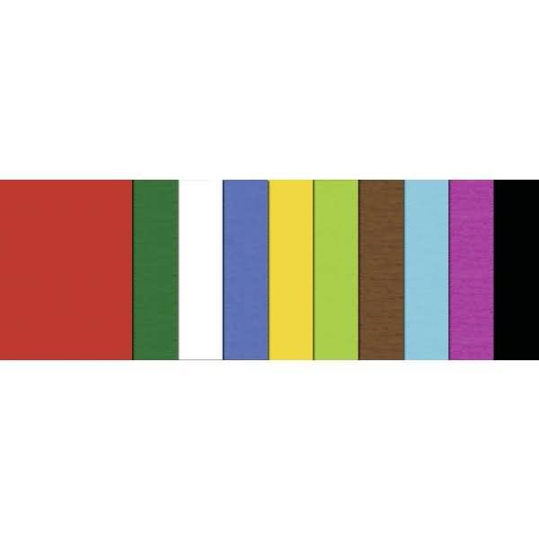 Tonkarton 220g/qm A3 VE=10 Bogen 10 Farben sortiert