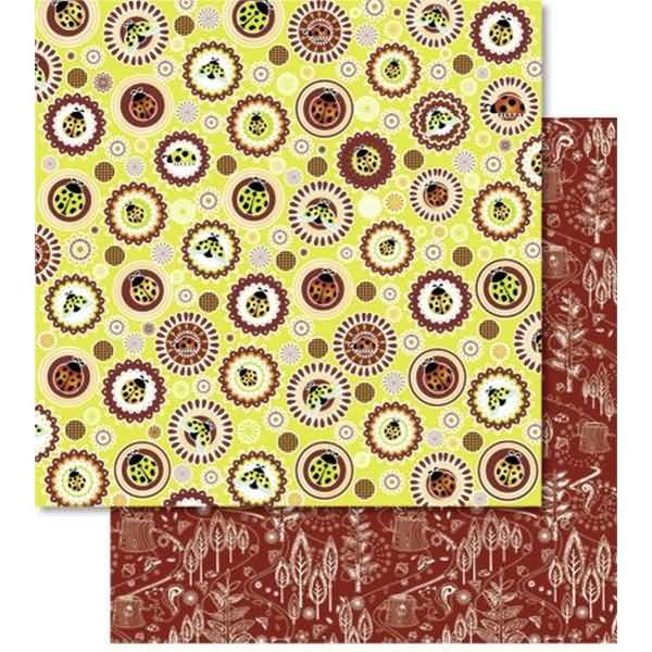 Scrapbook Paper Premium Glitter 30,5x30,5cm VE=5 Blatt Motiv 116