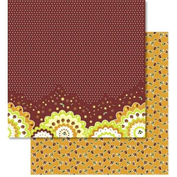 Scrapbook Paper Premium Glitter 30,5x30,5cm VE=5 Blatt Motiv 119