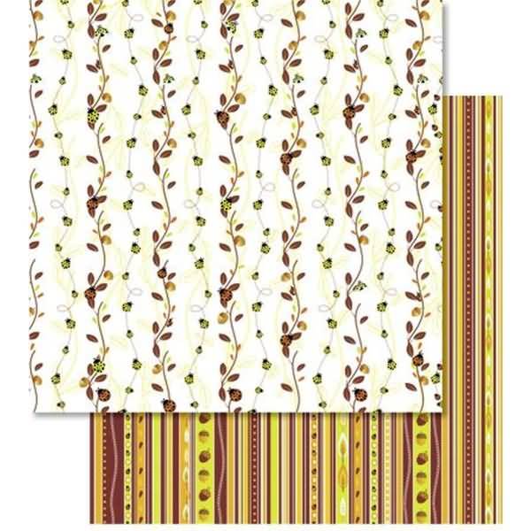 Scrapbook Paper Premium Glitter 30,5x30,5cm VE=5 Blatt Motiv 120