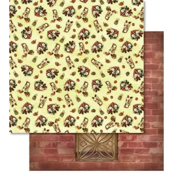 Scrapbook Paper Premium Glitter 30,5x30,5cm VE=5 Blatt Motiv 130