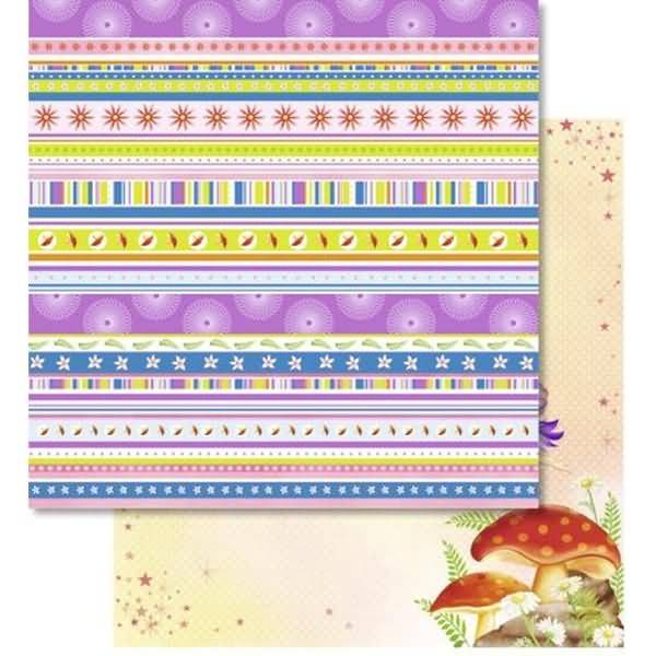 Scrapbook Paper Premium Glitter 30,5x30,5cm VE=5 Blatt Motiv 140