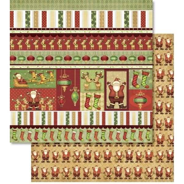 Scrapbook Paper Premium Glitter 30,5x30,5cm VE=25 Blatt Motiv 148