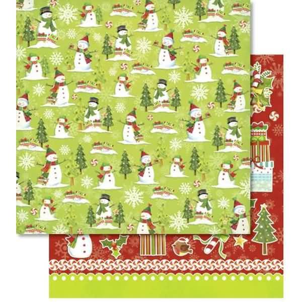 Scrapbook Paper Premium Glitter 30,5x30,5cm VE=5 Blatt Motiv 151