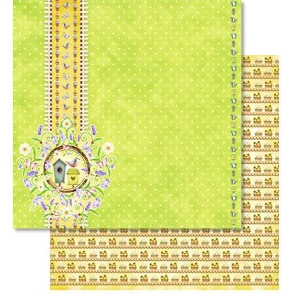 Scrapbook Paper Premium Glitter 30,5x30,5cm VE=5 Blatt Motiv 200