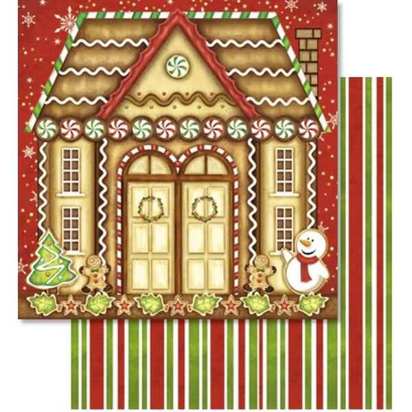 Scrapbook Paper Premium Glitter 30,5x30,5cm VE=5 Blatt Motiv 220