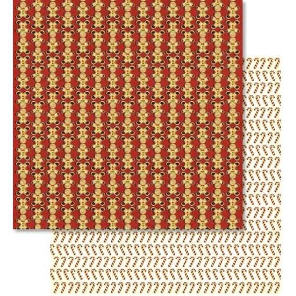 Scrapbook Paper Premium Glitter 30,5x30,5cm VE=5 Blatt Motiv 224