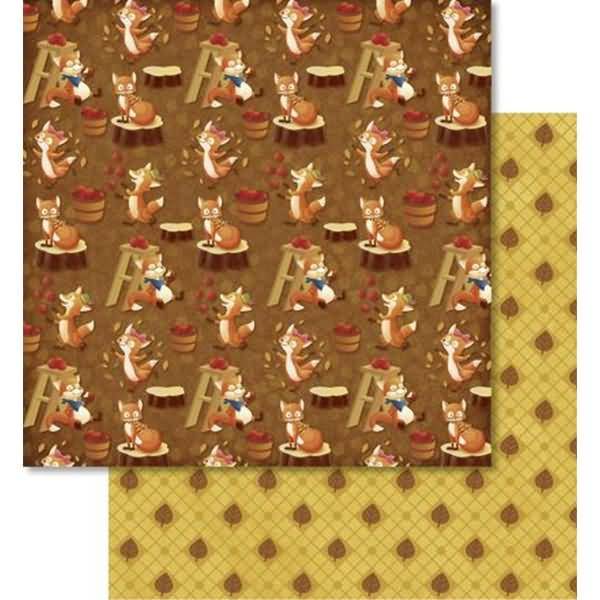 Scrapbook Paper Premium Glitter 30,5x30,5cm VE=5 Blatt Motiv 309