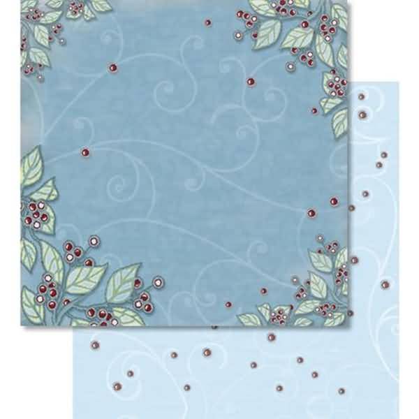 Scrapbook Paper Premium Glitter 30,5x30,5cm VE=5 Blatt Motiv 64