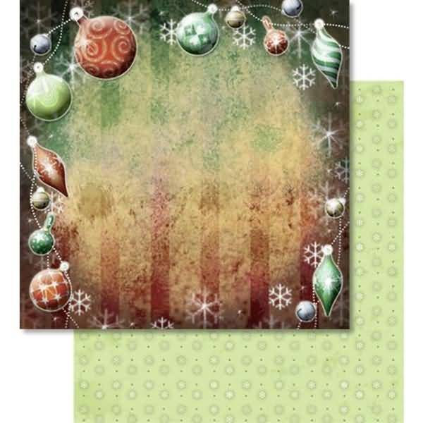 Scrapbook Paper Premium Glitter 30,5x30,5cm VE=5 Blatt Motiv 70