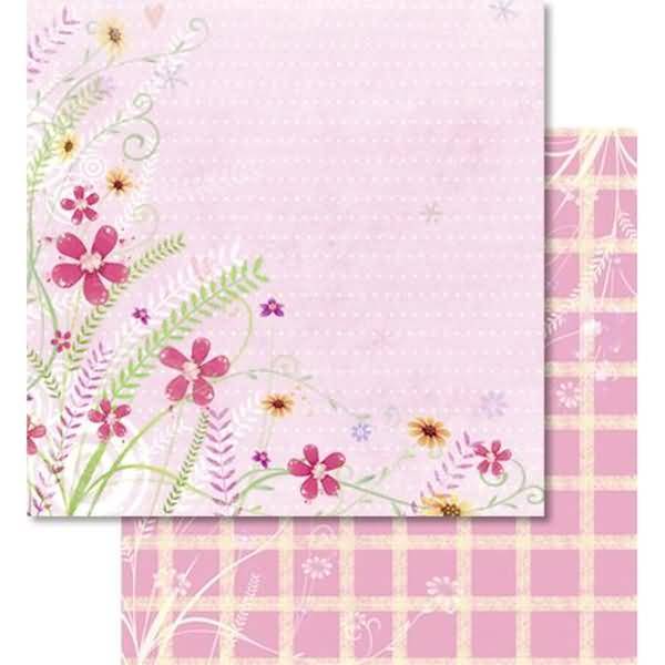 Scrapbook Paper Premium Glitter 30,5x30,5cm VE=25 Blatt Motiv 11
