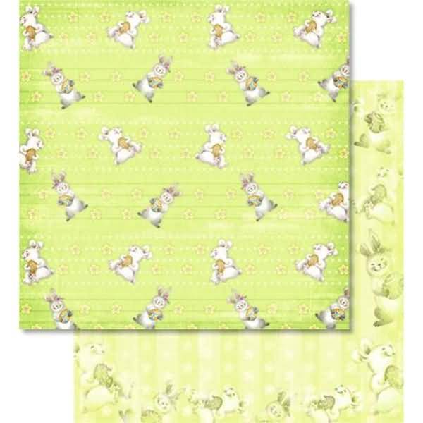 Scrapbook Paper Premium Glitter 30,5x30,5cm VE=25 Blatt Motiv 116