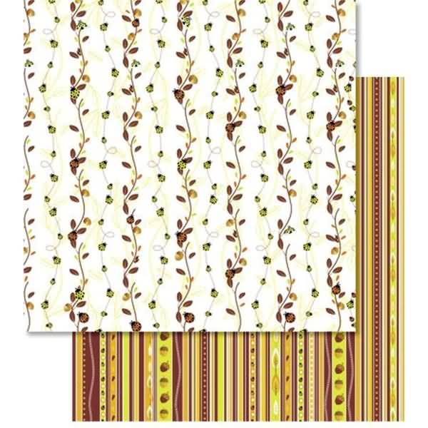 Scrapbook Paper Premium Glitter 30,5x30,5cm VE=25 Blatt Motiv 120