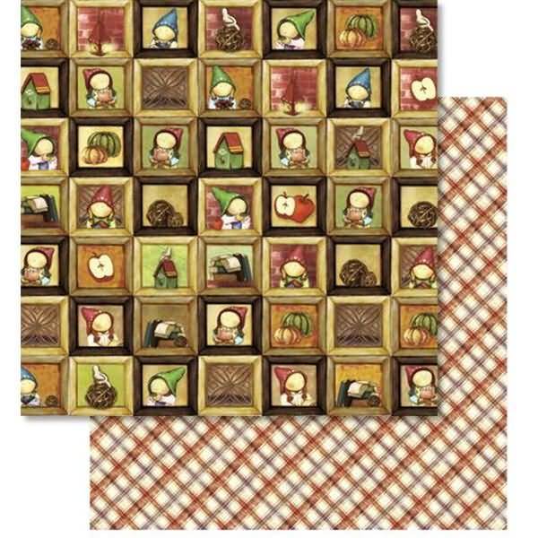 Scrapbook Paper Premium Glitter 30,5x30,5cm VE=25 Blatt Motiv 133