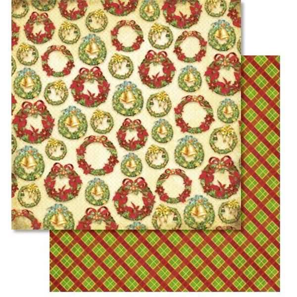 Scrapbook Paper Premium Glitter 30,5x30,5cm VE=25 Blatt Motiv 214