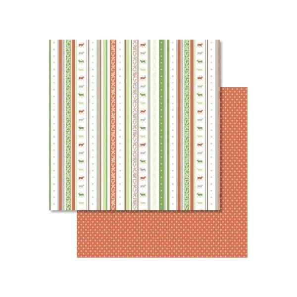 Scrapbook Paper Classic Christmas rot/grün12x12 Zoll VE=25 Blatt Motiv 4