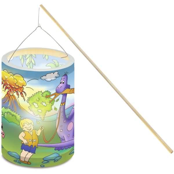 Laternen-Bastelset 24 'Dinos'