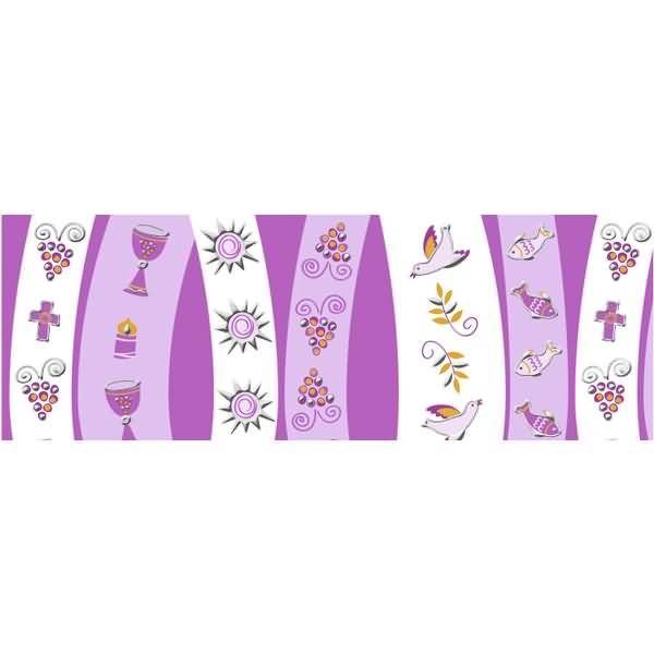 Transparentpapier Glory Brombeer 115g/qm A4 VE=25 Blatt Motiv 02