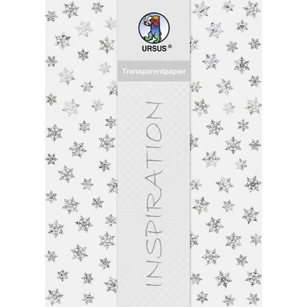 Transparentpapier Silver Style 115g/qm A4 VE=25 Blatt Schnee