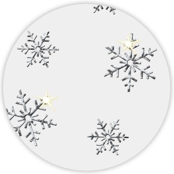 Transparentpapier Silver Style 115g/qm A4 VE=25 Blatt Schnee