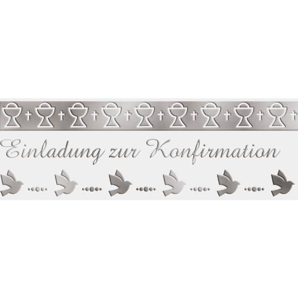 Transparentpapier Bordüren silber 115g/qm A4 VE=5 Blatt Motiv 01