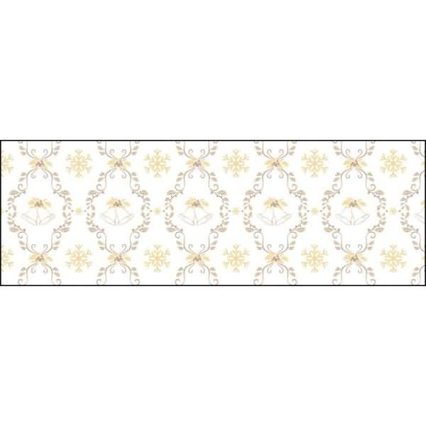 Transparentpapier 115 g/qm A4 VE=5 Blatt Classic Christmas creme/braun Motiv 1