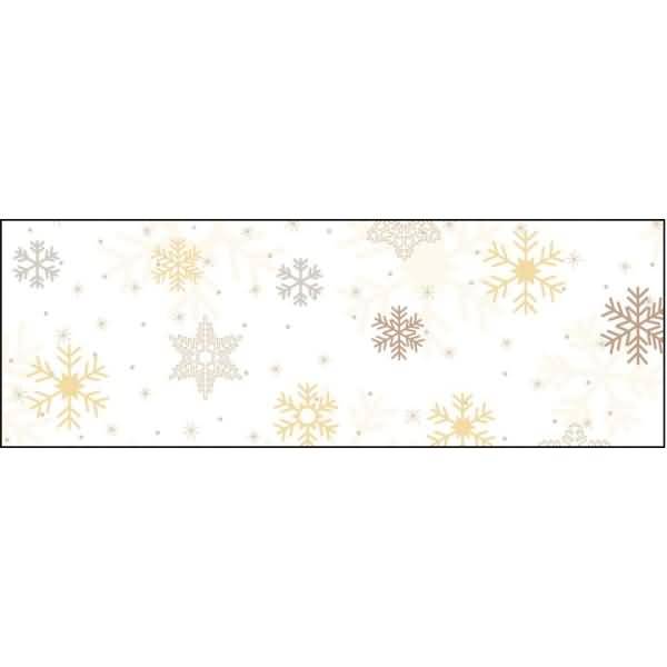 Transparentpapier 115 g/qm A4 VE=5 Blatt Classic Christmas creme/braun Motiv 3