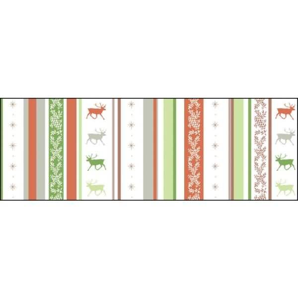 Transparentpapier 115 g/qm A4 VE=5 Blatt Classic Christmas rot/grün Motiv 04
