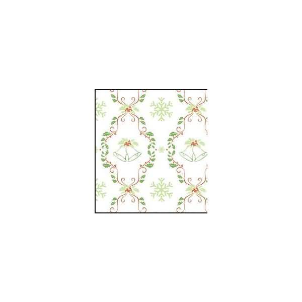 Transparentpapier 115 g/qm A4 VE=25 Blatt Classic Christmas rot/grün Motiv 1